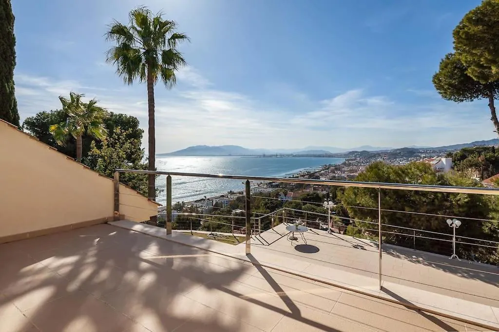 Luxury Villa With Sea Views & Terrace By Rems 말라가
